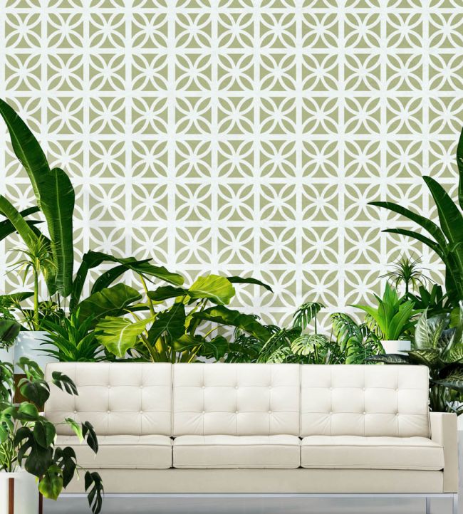 Breeze Room Wallpaper - Green