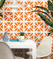 Breeze Room Wallpaper - Orange