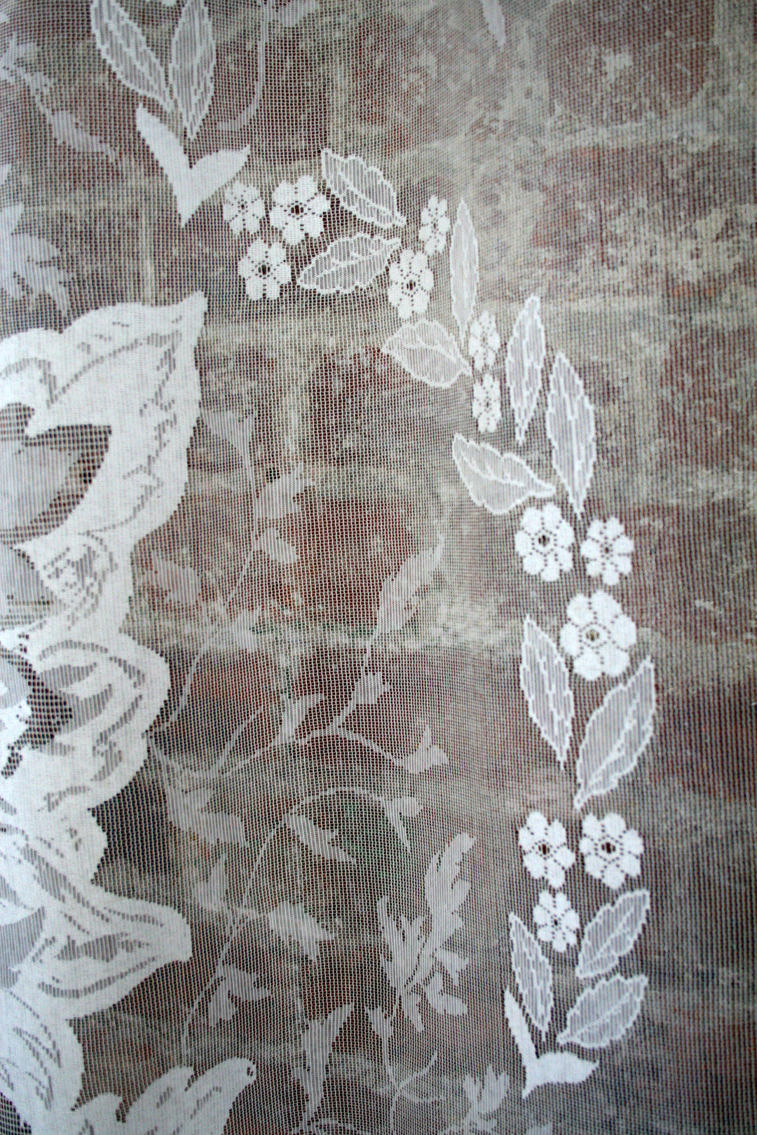 Devil Damask Lace Room Fabric 2 - Gray