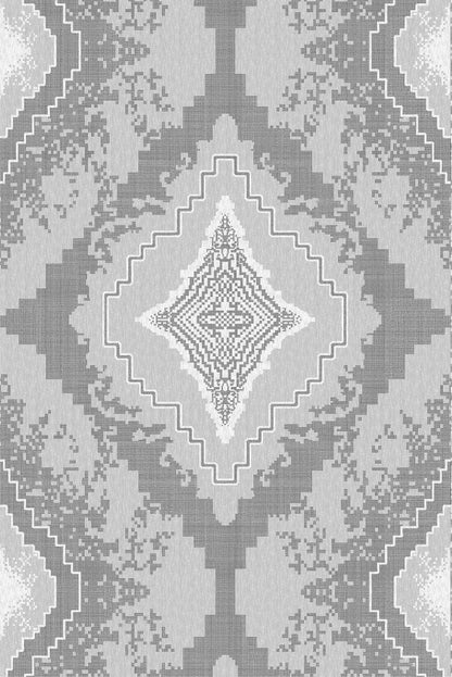 Grand Dame Lace Fabric - Gray