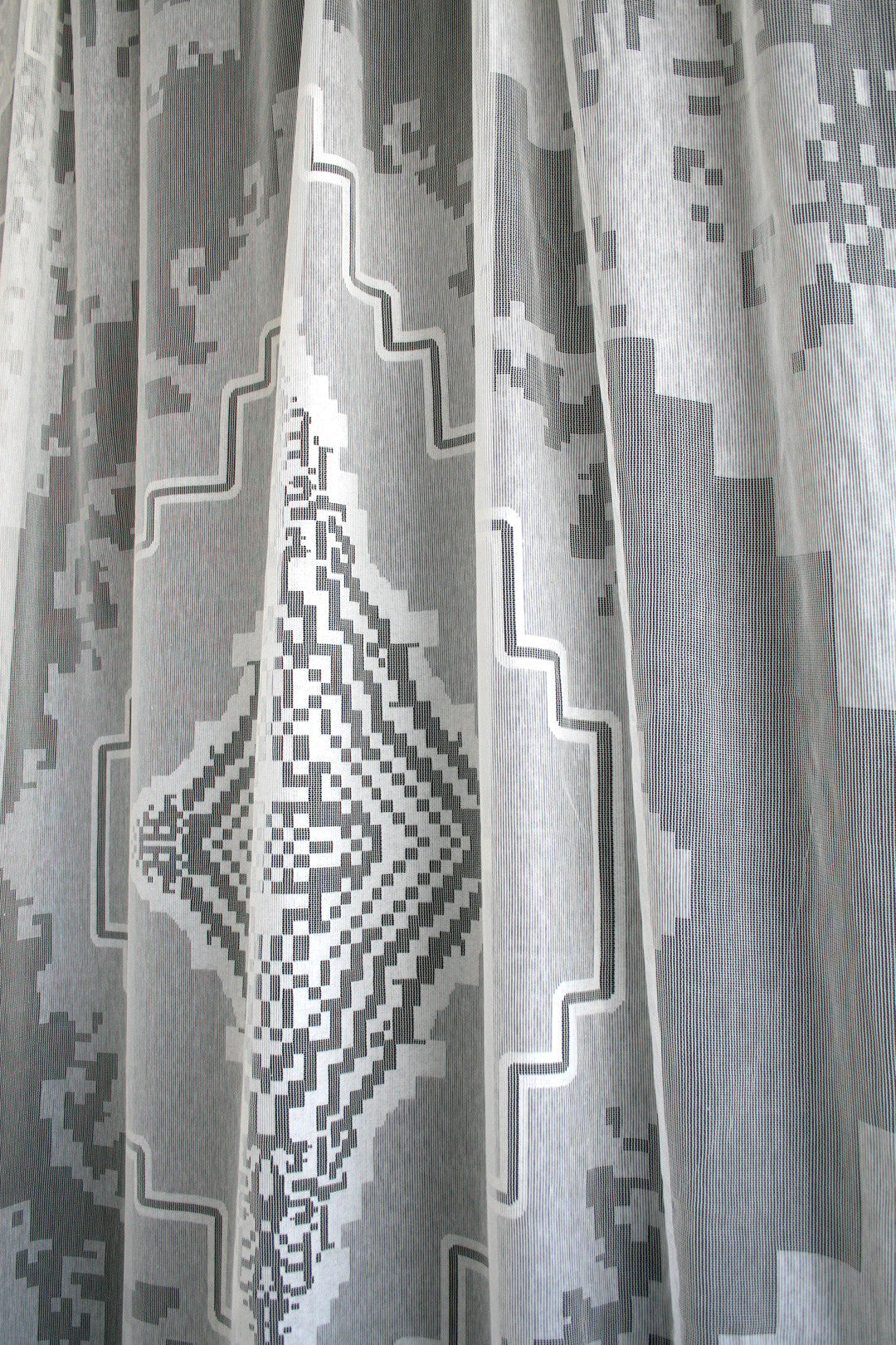 Grand Dame Lace Room Fabric 2 - Gray