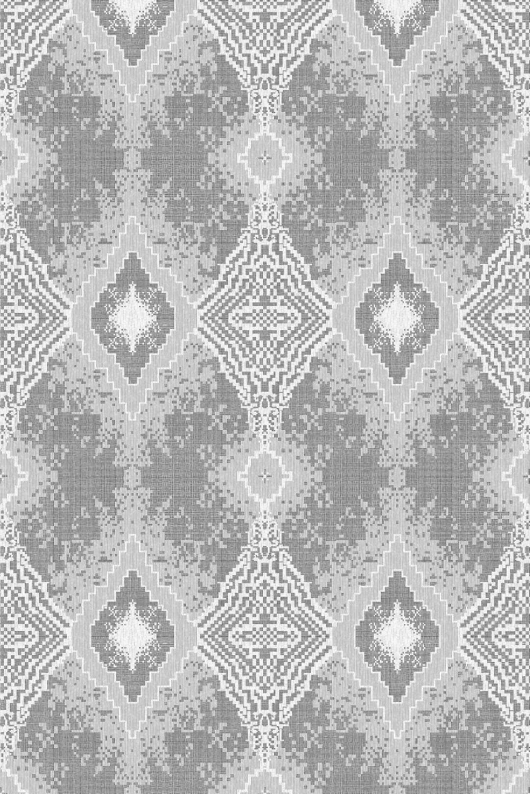 Medium Grand Lace Fabric - Gray