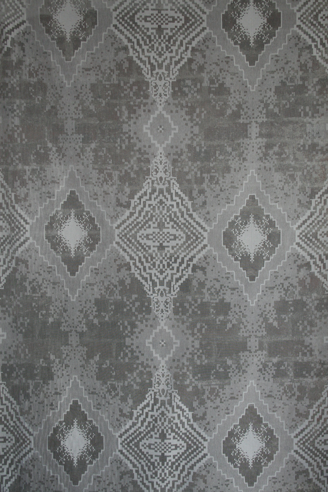Medium Grand Lace Room Fabric - Gray