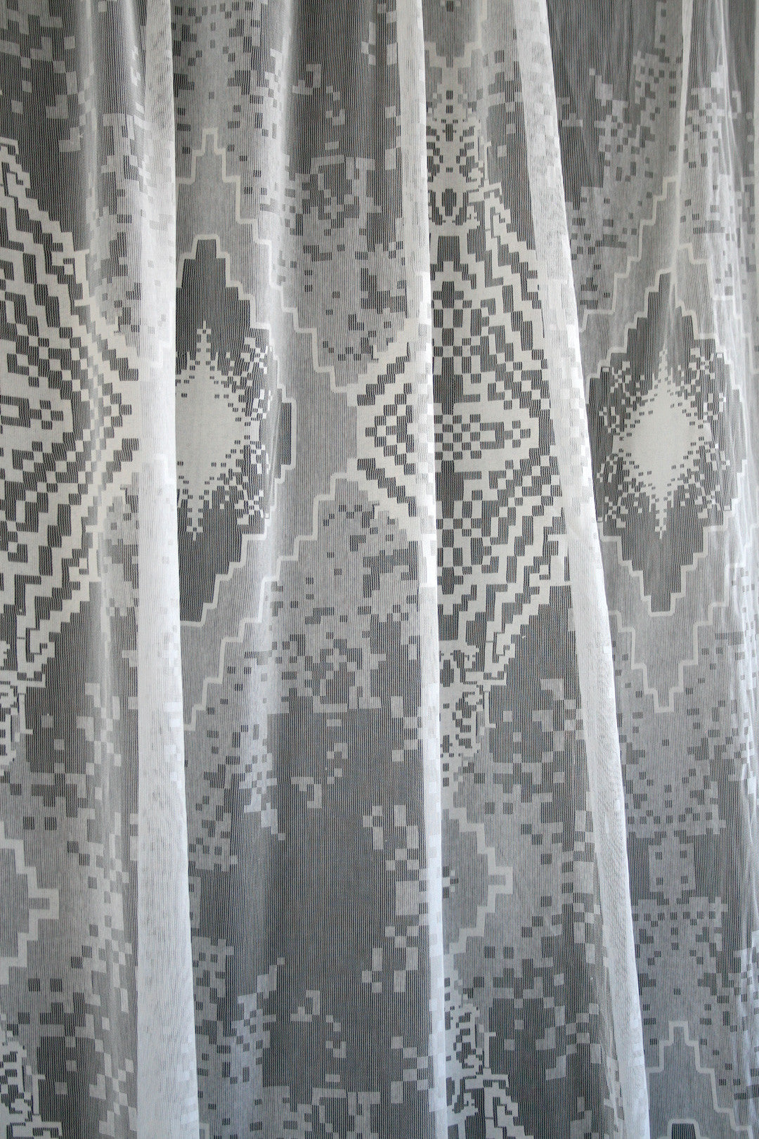 Medium Grand Lace Room Fabric 2 - Gray