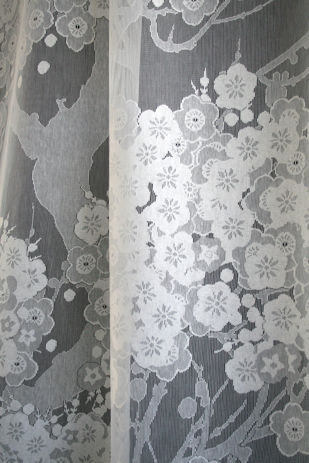 Summer Bloom Lace Room Fabric 2 - Gray