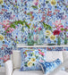 Majolica Wallpaper - Cornflower - PDG1028/01 - Designers Guild