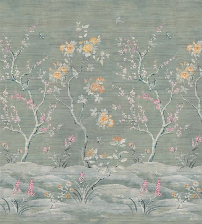 Manohari Grasscloth Wallpaper - Blossom - PDG1145/01 - Designers Guild