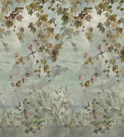 Miyako Scene 2 Wallpaper - Dove - PDG1112/01 - Designers Guild