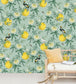 Crowned Room Mural - Green