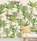 Flower Garden Room Mural - Green