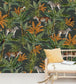 Mighty Jungle Room Mural - Green