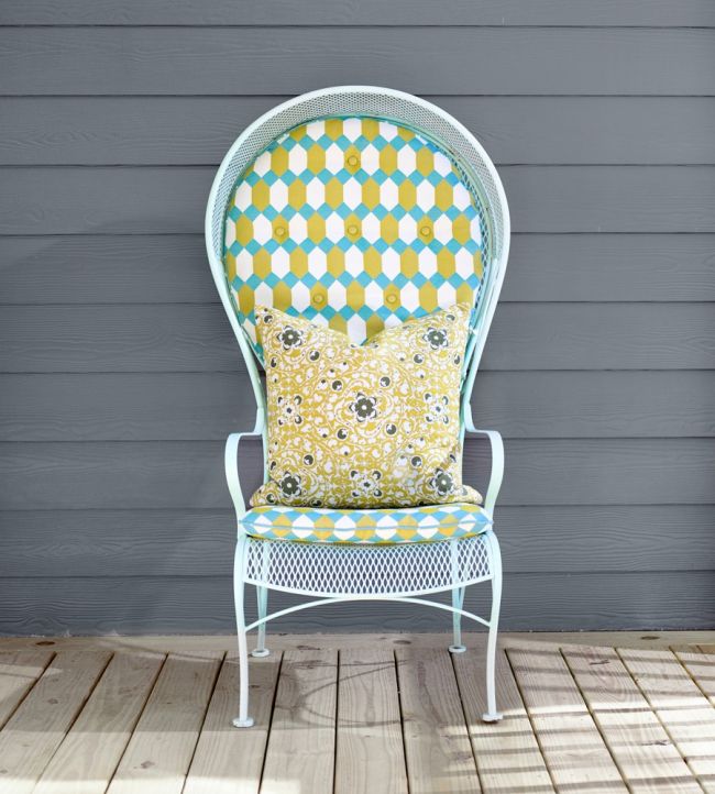 Ceramica Room Fabric - Green