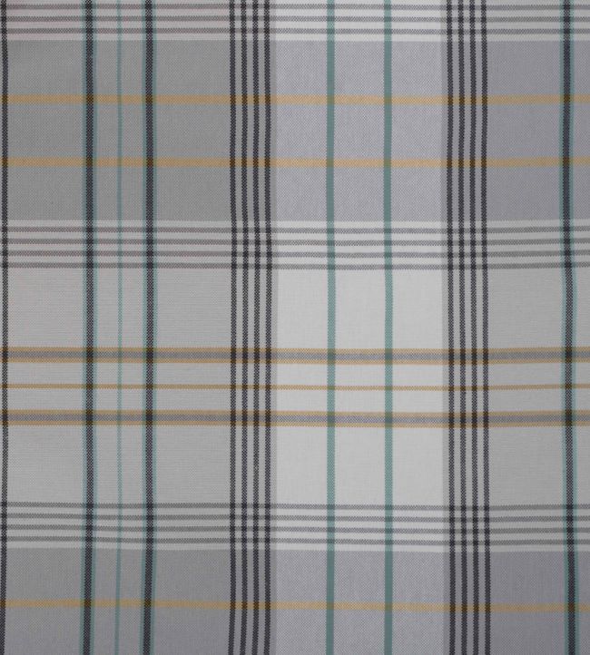 Arani Check Fabric - Gray 