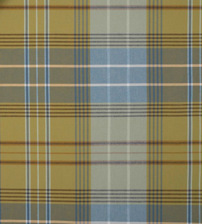Arani Check Fabric - Yellow 