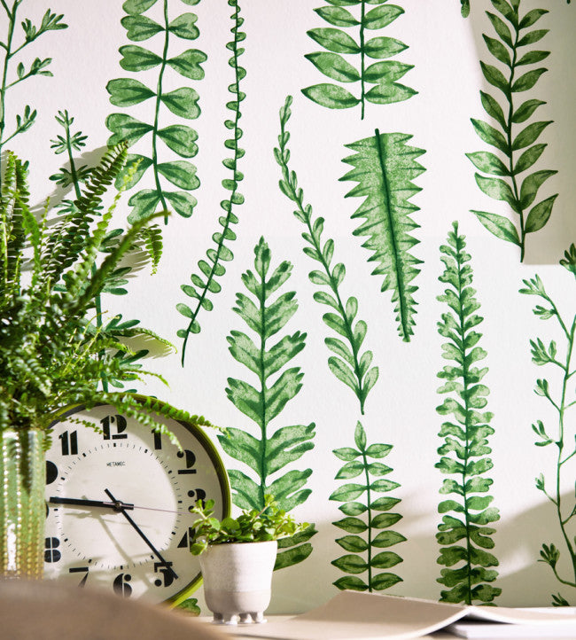 Ferns Room Wallpaper 2 - Green