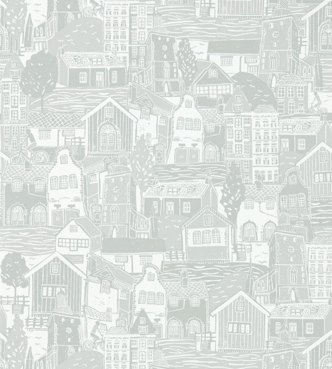 Stockholm Wallpaper - Gray