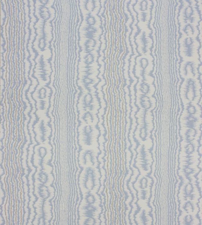 NCW4206-04 - Tagus Wallpaper - Blue/Ivory - Nina Campbell