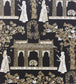 NCW4272-04 - Pavilion Garden Wallpaper - Brown/Gold - Nina Campbell