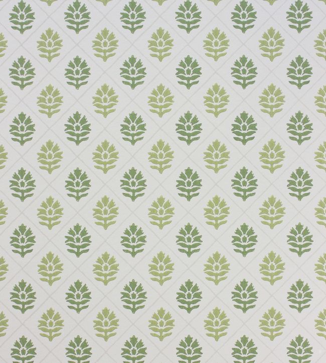 Camille Wallpaper - Green