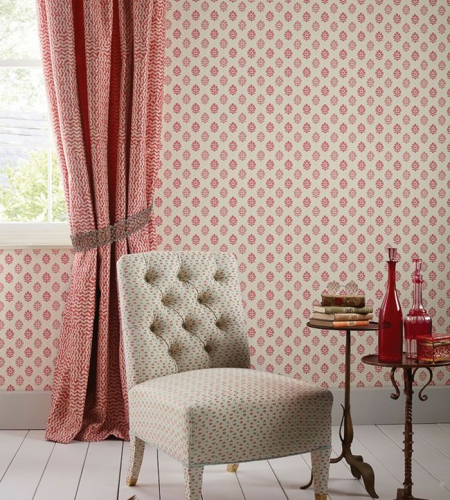 Camille Room Wallpaper - Pink