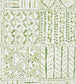 Cloisters Wallpaper - Green 