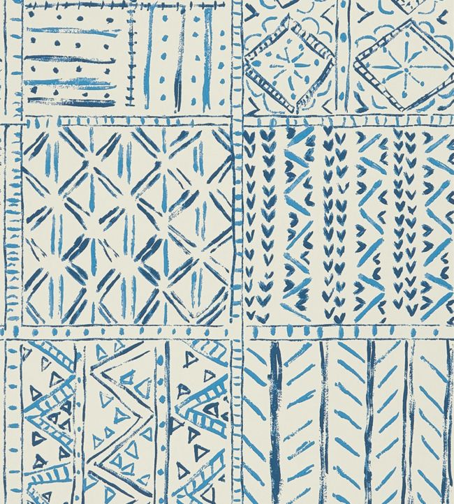 Cloisters Wallpaper - Blue