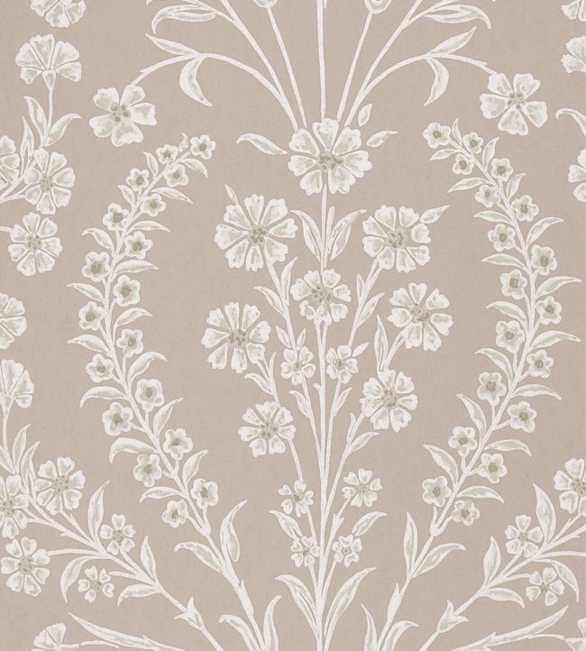 NCW4392-03 - Chelwood Wallpaper - Grey - Nina Campbell