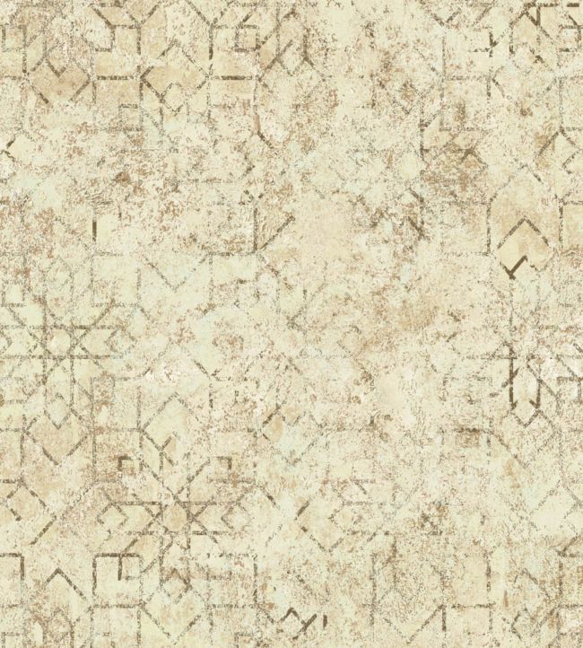 Geometric Haze Wallpaper - Sand