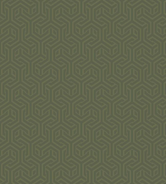 OPUS40 - Opus Wallpaper - Moss Green - Arley House
