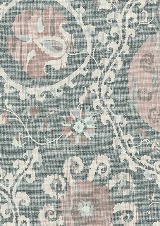 Oxus Wallpaper - Marina Rose - Lewis & Wood