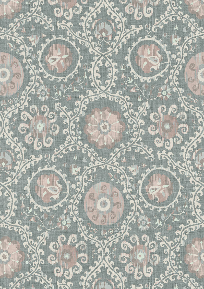 Oxus Wallpaper - Marina Rose - Lewis & Wood