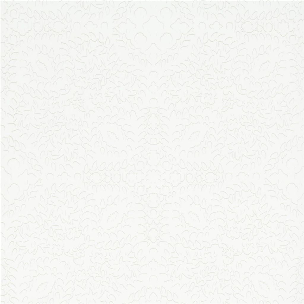 Boutis Wallpaper - White