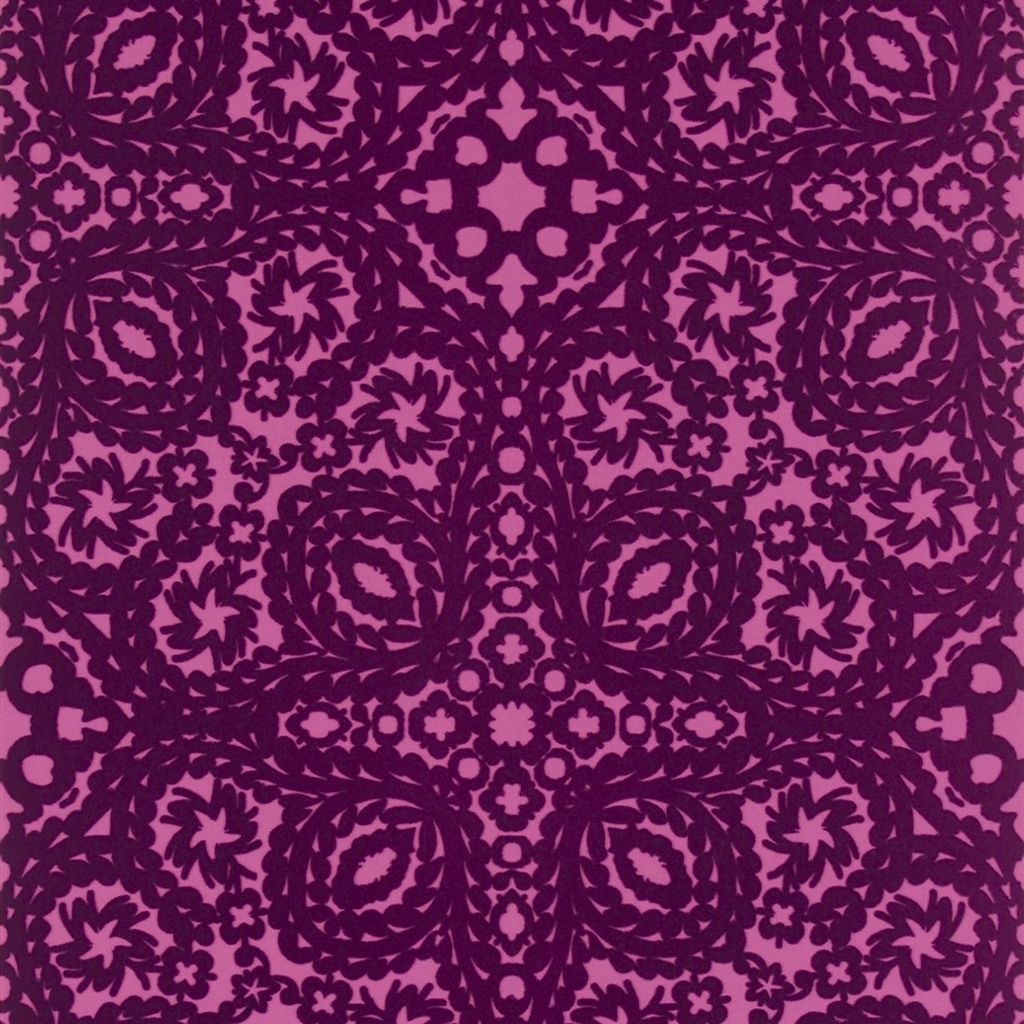 Paseo Wallpaper - Purple 
