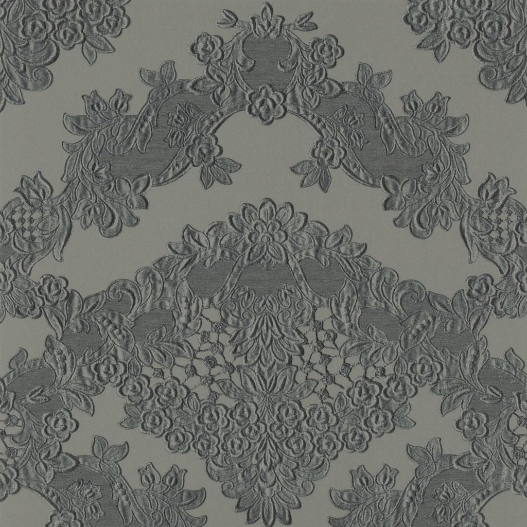 Macarena Galuchat - Hierro Wallpaper - Gray
