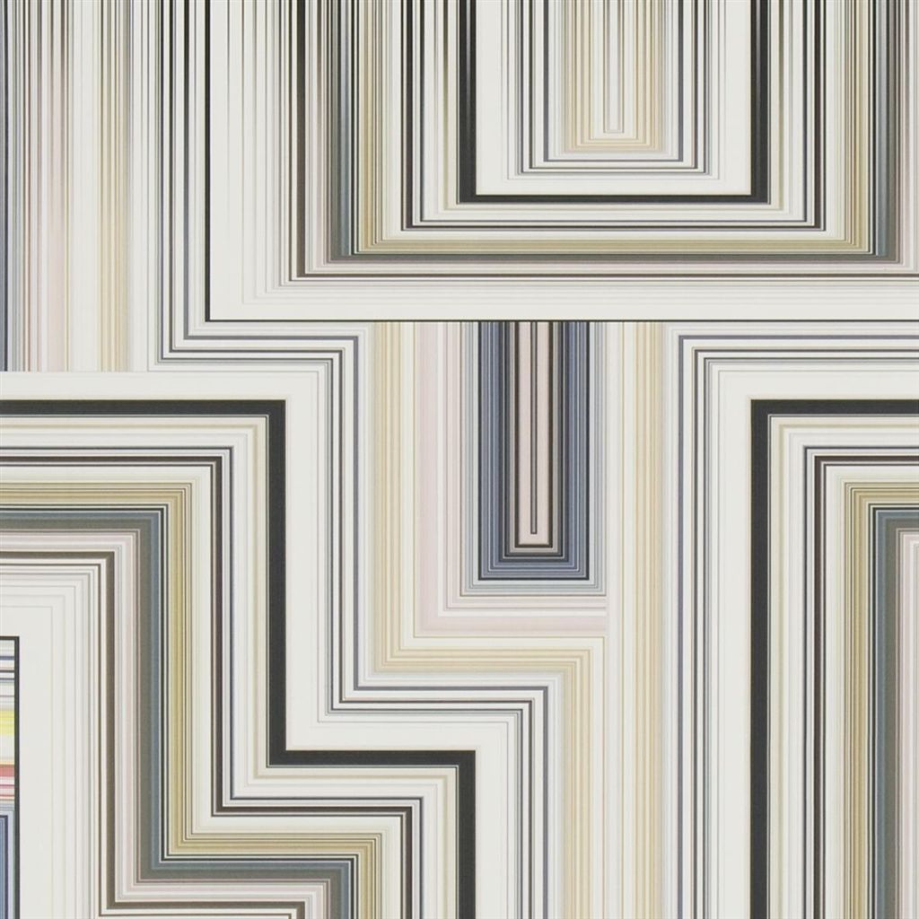 Abstract Malachite Wallpaper - Gray