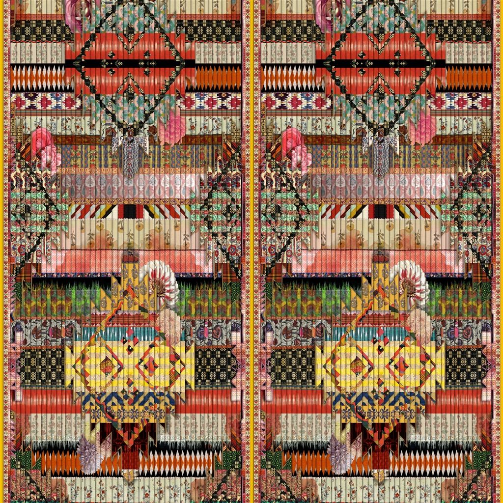 Fetiche Arlequin Wallpaper - Multicolor