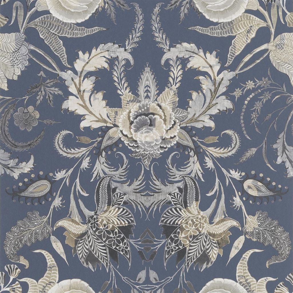 Noailles Wallpaper - Blue