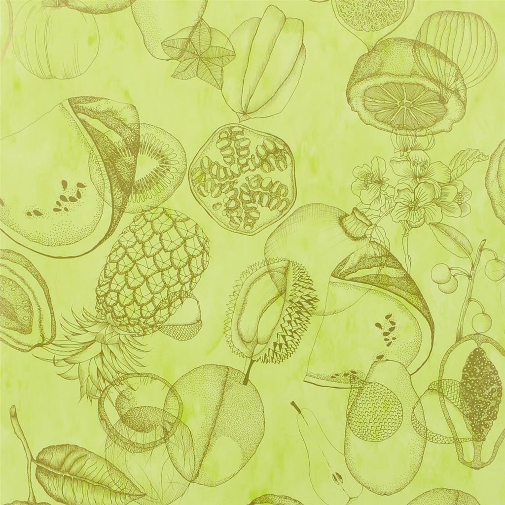 Agua Parati Wallpaper - Green