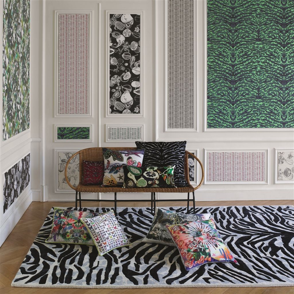 Pantigre Room Wallpaper 2 - Green