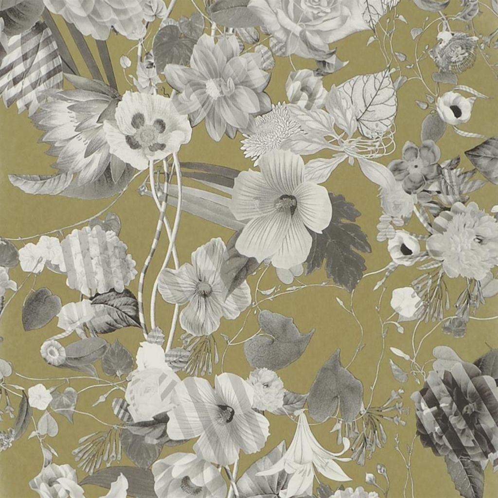Malmaison Wallpaper - Gray