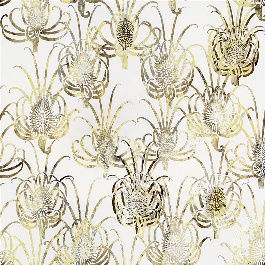 Les Centaurees Wallpaper - Cream