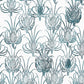 Les Centaurees Wallpaper - Blue