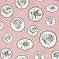 Herbariae Wallpaper - Pink