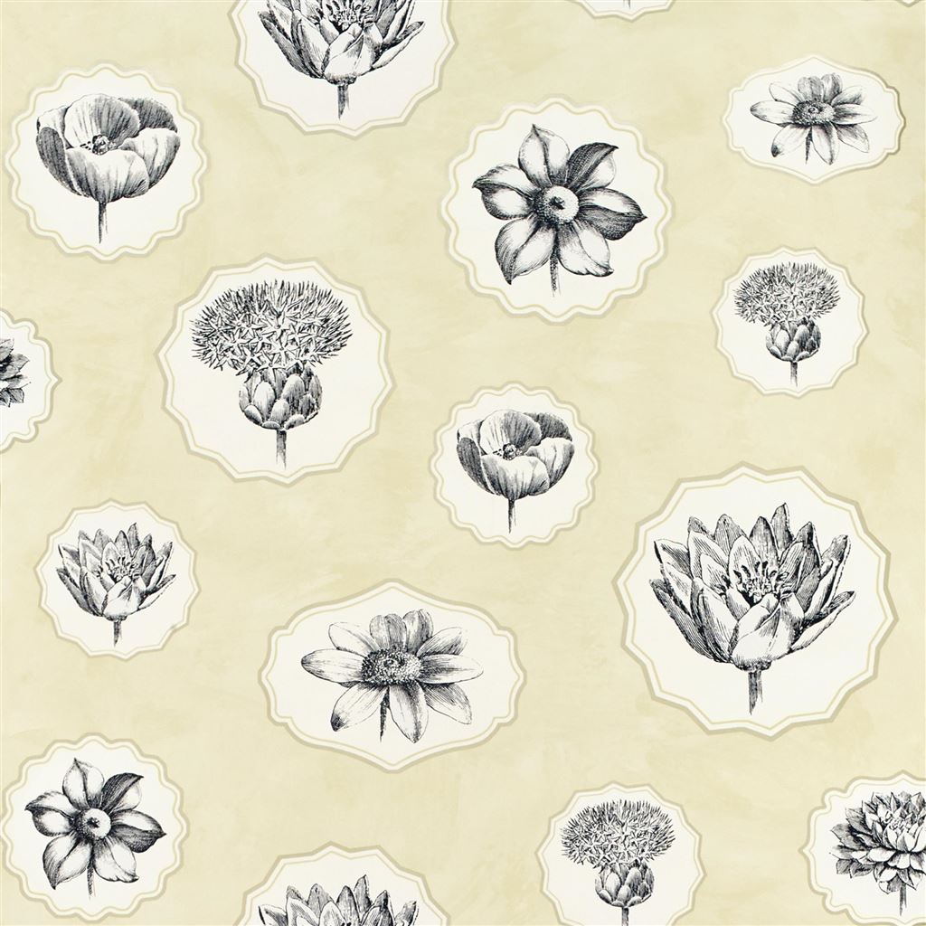 Herbariae Wallpaper - Cream