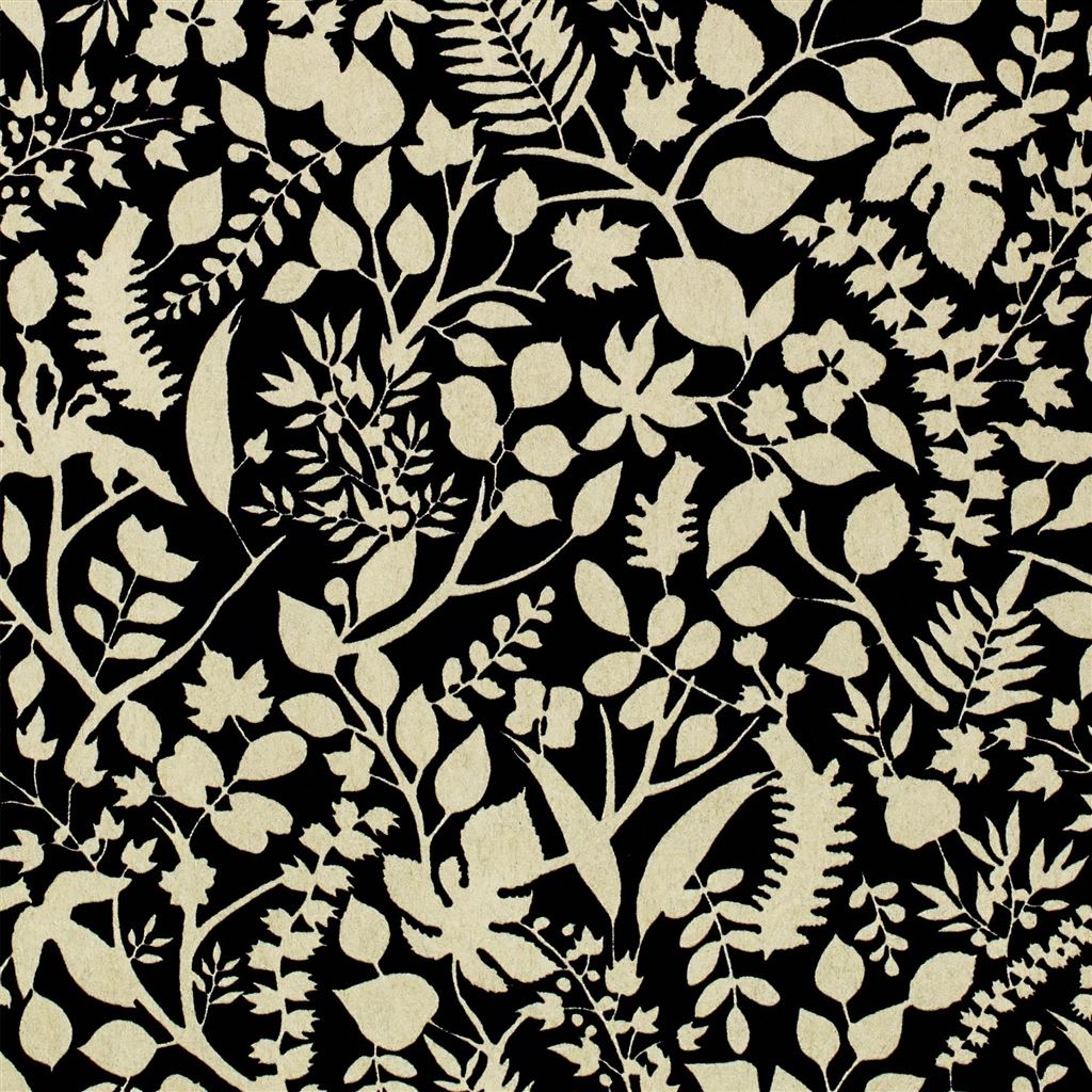 L Eden Soft Wallpaper - Black