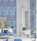 Arabesque Room Wallpaper - Blue