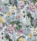 Delft Flower Grande Wallpaper - Teal