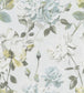 Couture Rose Wallpaper - Green