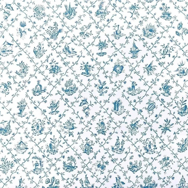 Pillement Wallpaper - Teal
