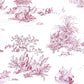 Robinson Crusoe Wallpaper - Pink